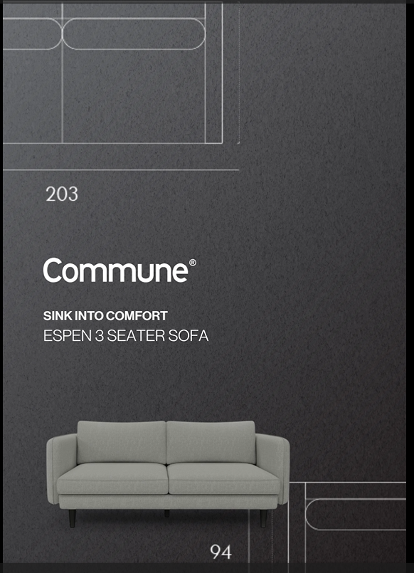 The Sofa That Gets You: Why the Espen 3-Seater Just Works